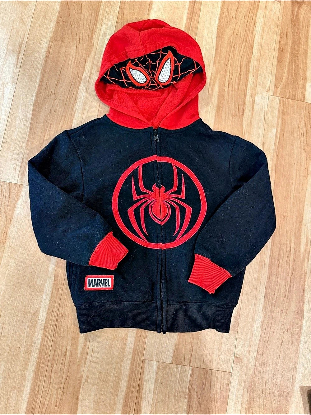 Spider-Man Zip-Up Mask Hoodie